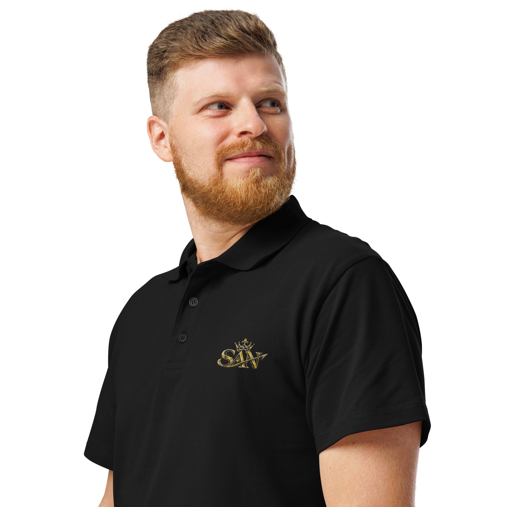 Polo Piqué Premium SAN – Élégance & Confort